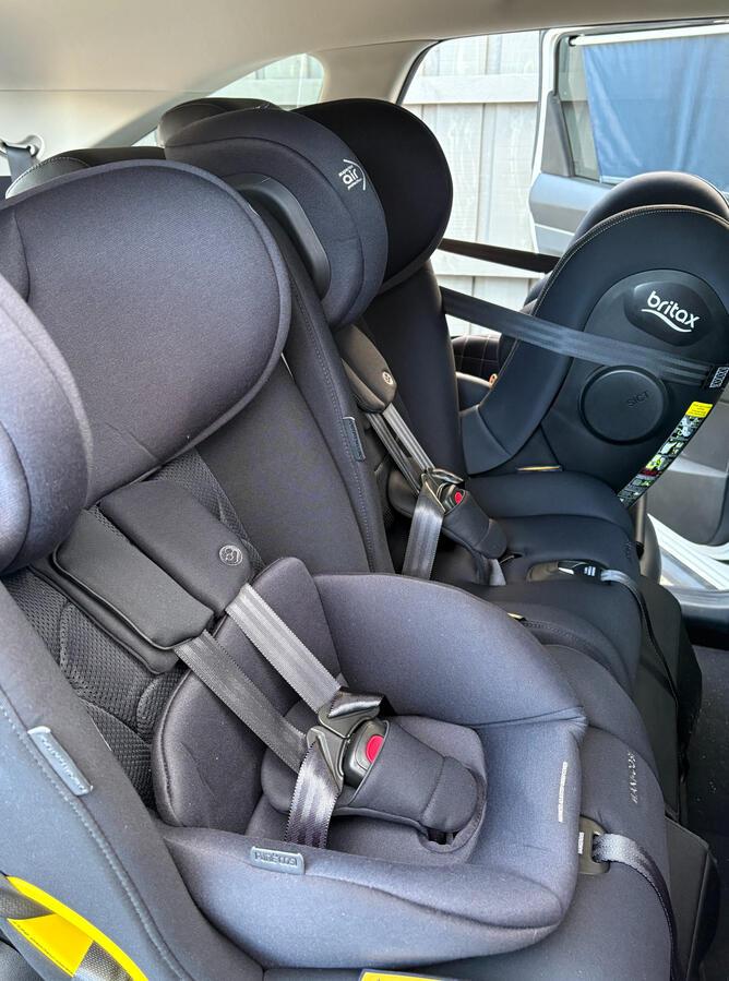 Untitled Britax Seats Installed