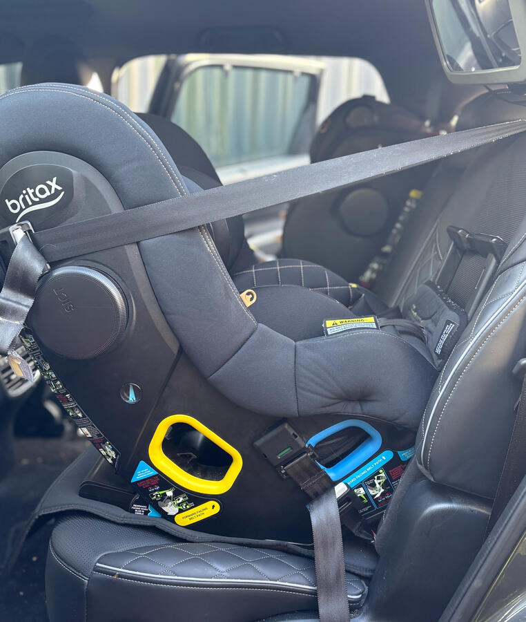 Britax Kidguard Installed